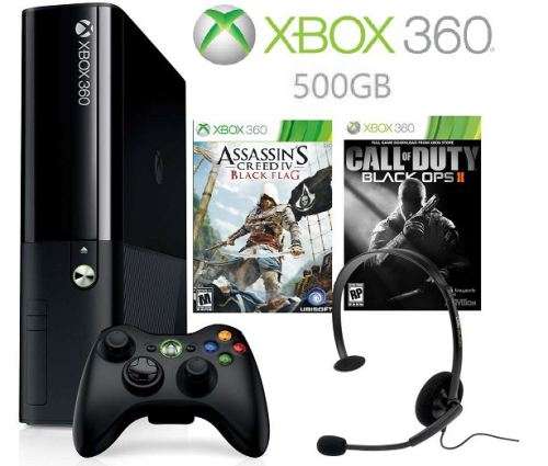 500GB XBOX 360 Console + 5 Game