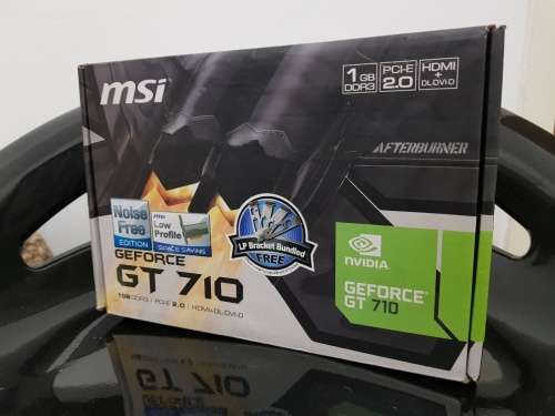 NVIDIA MSI *****GT-710***** 1GB Silent PCI-E Graphics Card