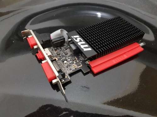 NVIDIA MSI *****GT-710***** 1GB Silent PCI-E Graphics Card