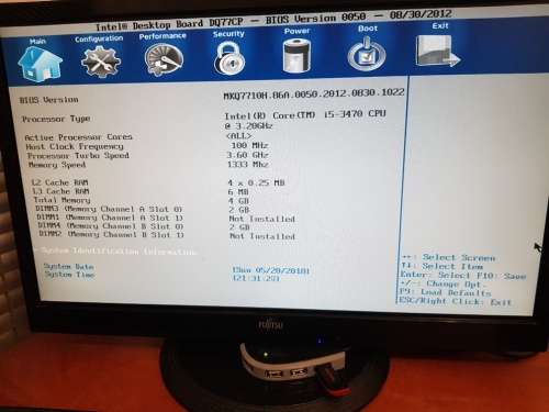 ***COMBO**** 3rd gen Intel Core i5 + Intel Motherboard + 4GB RAM