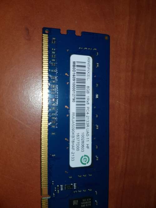8GB DDR4 - 2133Mhz Desktop RAM