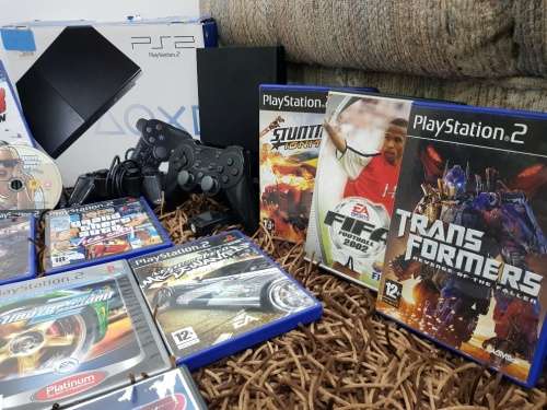 ***MASSIVE*** - PS2 Bundle (20 Games + 3 Controllers + Steering Wheel )
