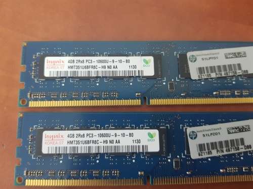 SK Hynix 16GB (4x4GB) DDR3 1600mhz Desktop Ram
