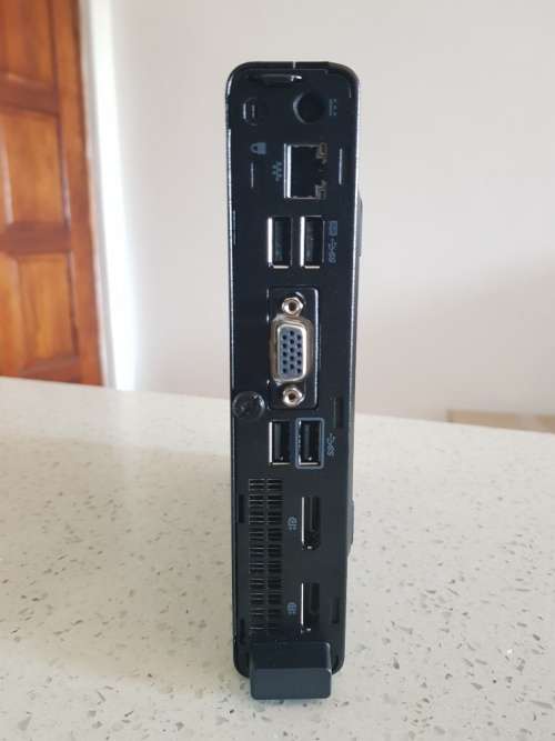 LIKE NEW Demo Unit - HP Desktop Mini MP9 G4 - 8th/9th Gen Celeron (2.9ghz) + 8GB DDR4 + 500GB + Wifi