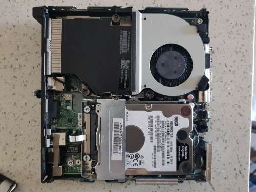LIKE NEW Demo Unit - HP Desktop Mini MP9 G4 - 8th/9th Gen Celeron (2.9ghz) + 8GB DDR4 + 500GB + Wifi