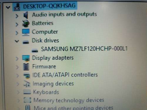 Lenovo T560 6th gen i5 + 8gb +120ssd Laptop - NEEDs KEYBOARD