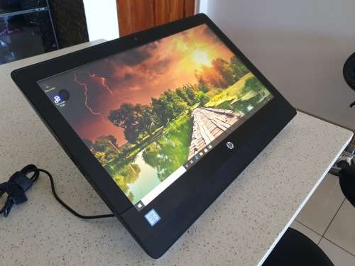 HP ALL IN ONE - 20` TOUCH SCREEN PC - i3 6th gen + 4gb + 500gb