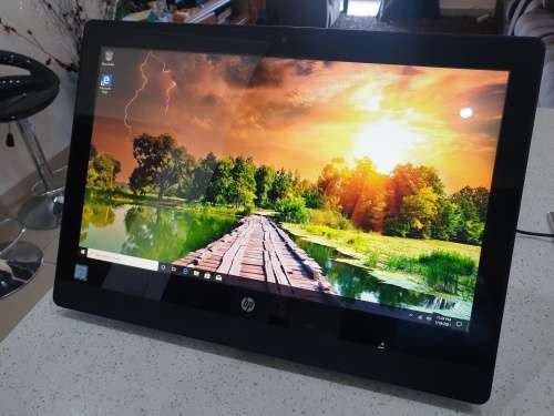 HP ALL IN ONE - 20` TOUCH SCREEN PC - i3 6th gen + 4gb + 500gb