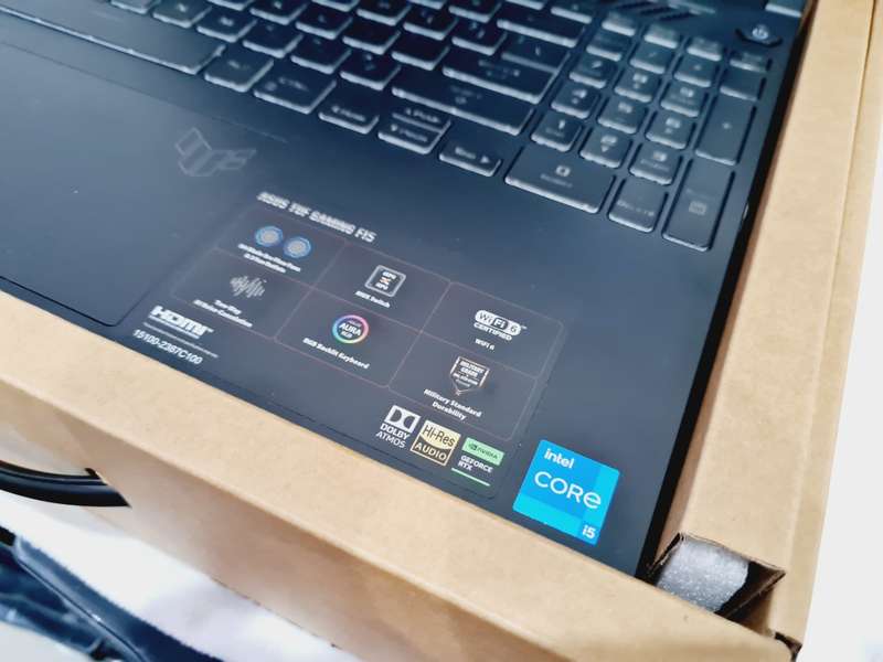 ASUS TUF 15 Intel® Core i5 12500H 8GB RAM and 512GB SSD RTX 3050 Laptop