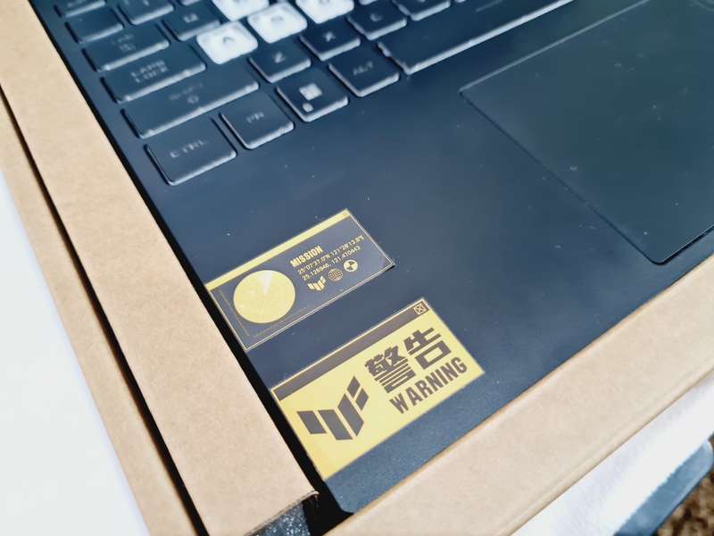 ASUS TUF 15 Intel® Core i5 12500H 8GB RAM and 512GB SSD RTX 3050 Laptop