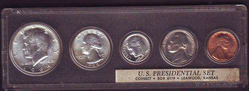 USA U.S. PRESIDENTIAL UNC SET 1964