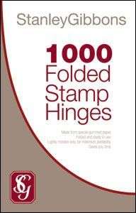 1000 STANLEY GIBBONS FOLDED STAMP HINGES