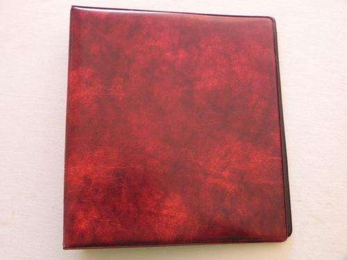 Ideal RED Universal Coin binder Only A5 in size for Ideal coin pages