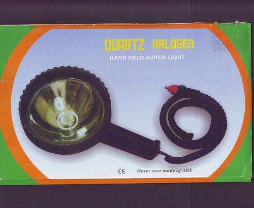 TORCH SUPER QUARTZ 12V DC HALOGEN HAND HELD SPOTLIGHT PLUG TO  LIGHTER