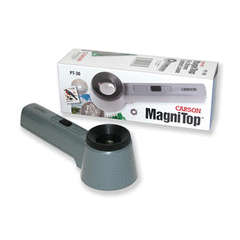 Flash  Magnitop #30mm hand held  Magnifier Torch 10x power strength