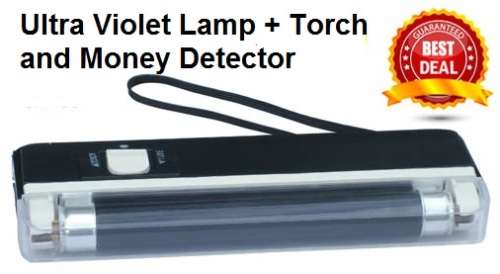special Long wave uv lamp purple globe portable unit battery operated
