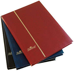 PRINZ IMPERIAL STOCKBOOK 10 BLACK PAGE 20 SIDES