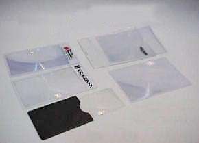 Credit Card size Magnifier Fresenal Sheetlet with cover x one
