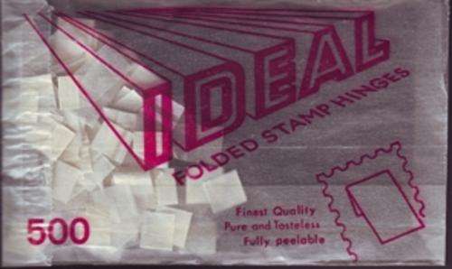 ideal stamp hinges pre folded 500