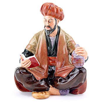 **OMAR KHAYYAM** HN2247 - Royal Doulton Figurine Artist:16 CM