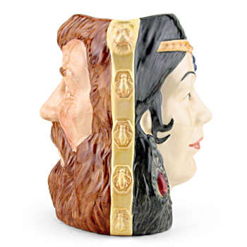 *** WOW ***Samson and Delilah D6787 LIMITED(DOUBLE FACED) - Large - Royal Doulton Character TOBY Jug