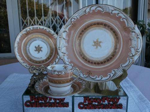 167 YEARS OLD WHAT A FIND A 1848 + AND CAKE PLATE IN GREATCONDITION FOR AGE CLEAR MARKINGS