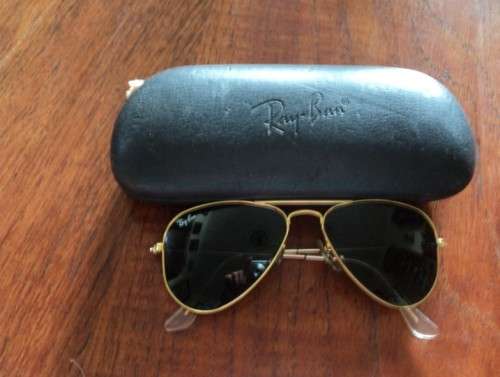 vintage ray-ban (baby face)in case