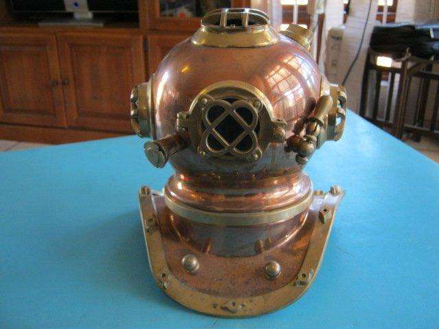 Replica divers helmet (+- 270mm in height)