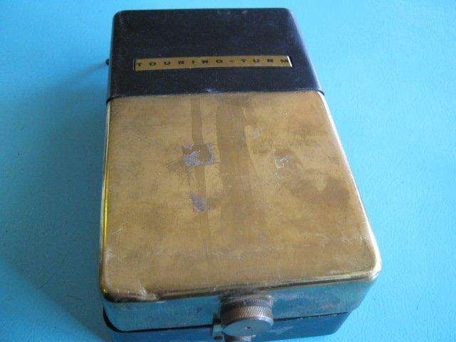 Brass travelling stove