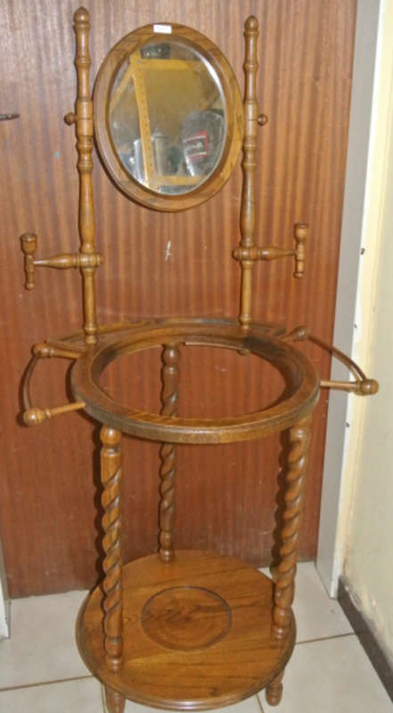 Antique Oak Wash Stand