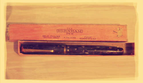The Burnham pen made in Britain by H.B& SONS