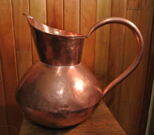 copper Deklerk jug