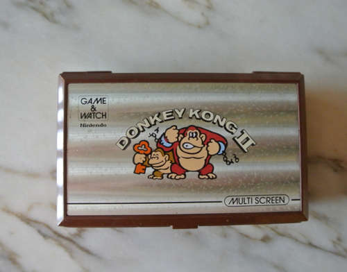 NINTENDO Donkey Kong II GAME & WATCH Console 1983 made in Japan  in working condition