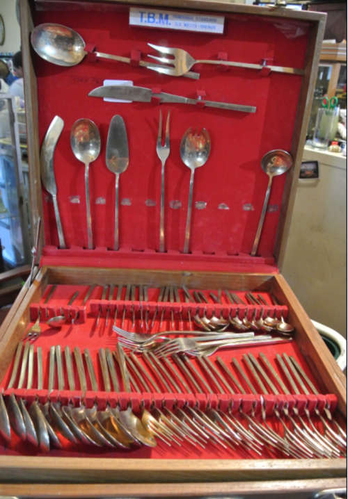 very collectible big set of handmade cutlery (reduced)