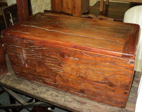 sleeper wood chest