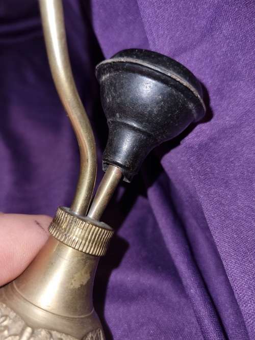Vintage  hookah pipe and miniature display  pipe