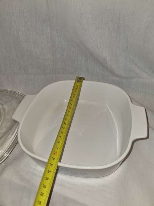 Blue and white corning ware