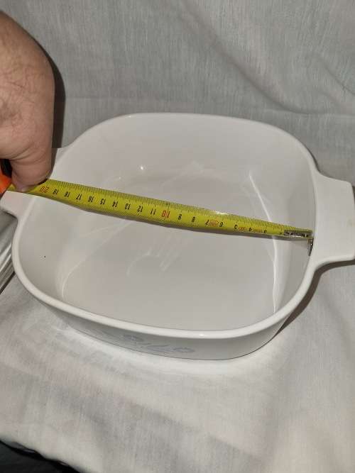 Blue and white corning ware