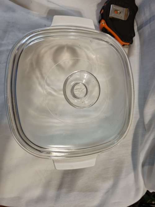 Blue and white corning ware