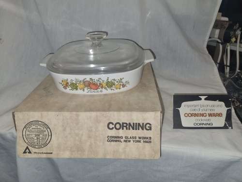 Vintage Corning ware never used with original box