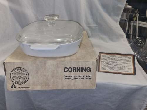 Vintage Corning ware never used with original box