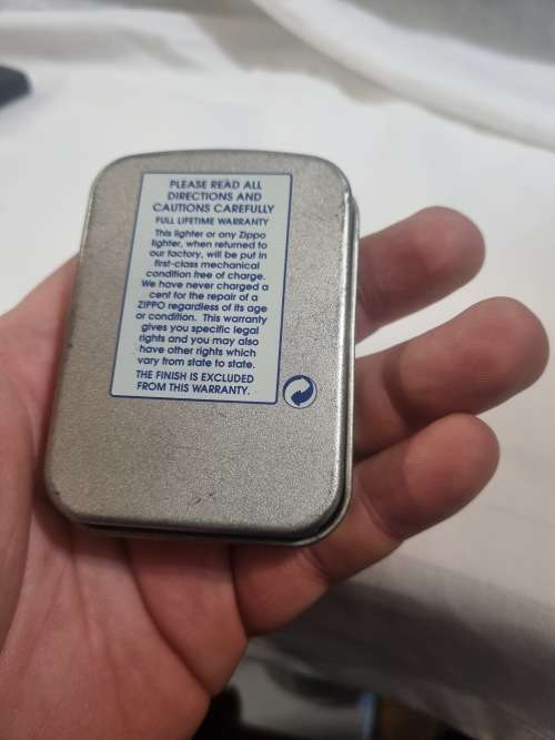 Cape Town 2004 canidate city zippo lighter