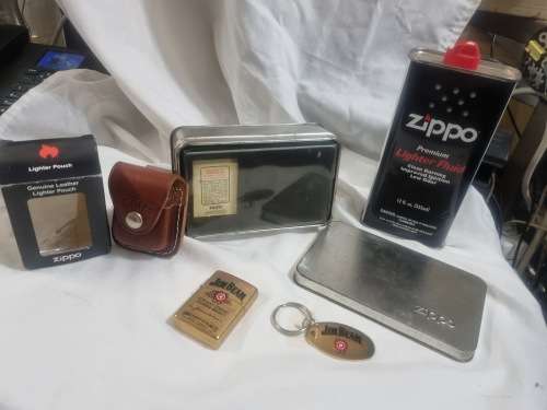 Jim Beam zippo lighter set