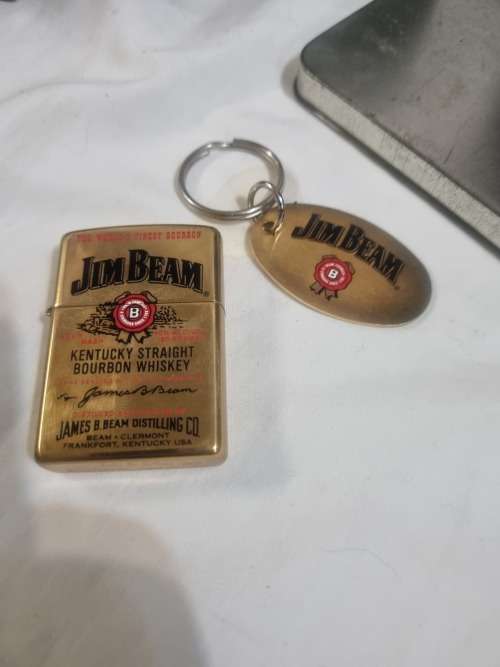 Jim Beam zippo lighter set