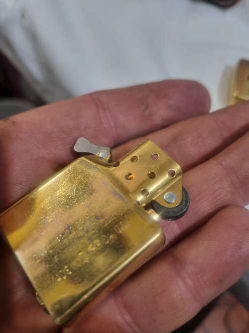 Jim Beam zippo lighter set