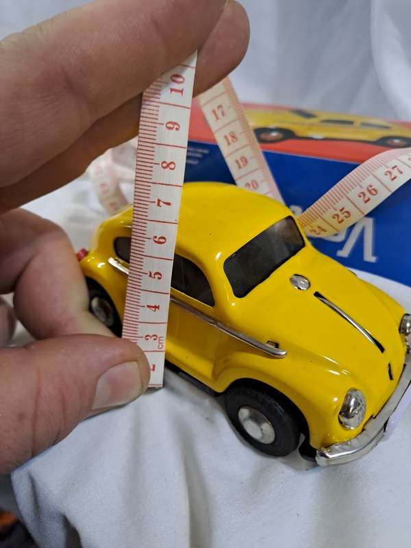 Tinplate yellow vw