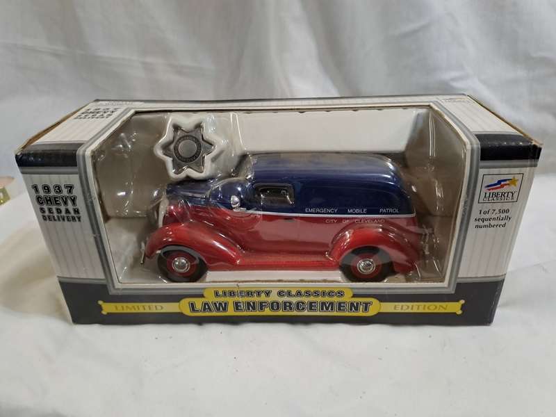 Liberty classics 1937 Chevy sedan delivery law enforcement car