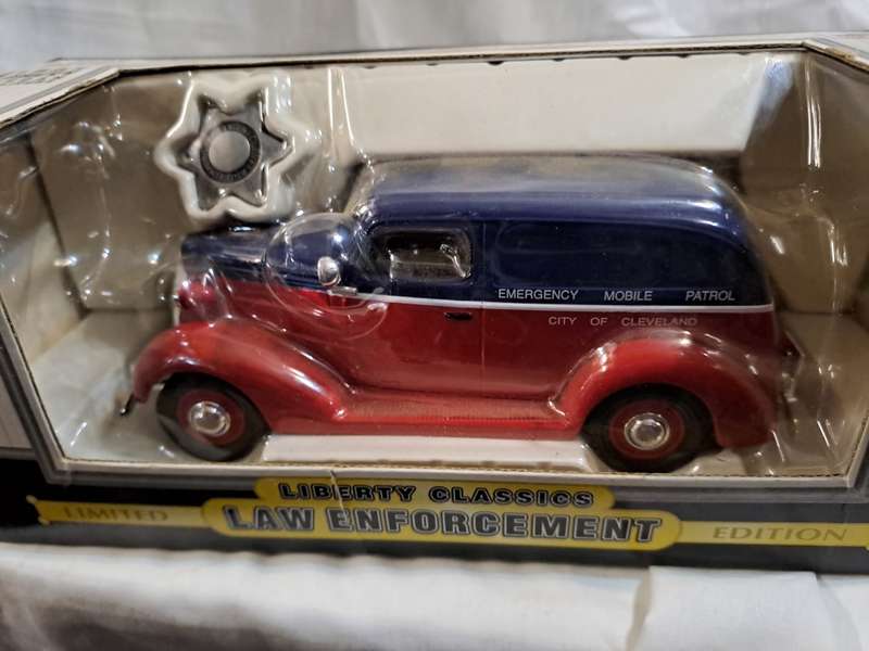 Liberty classics 1937 Chevy sedan delivery law enforcement car