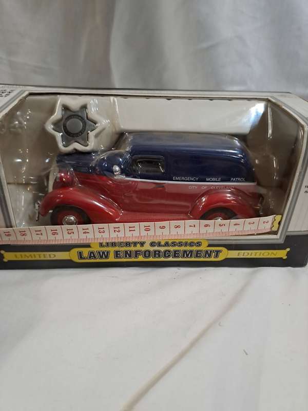 Liberty classics 1937 Chevy sedan delivery law enforcement car