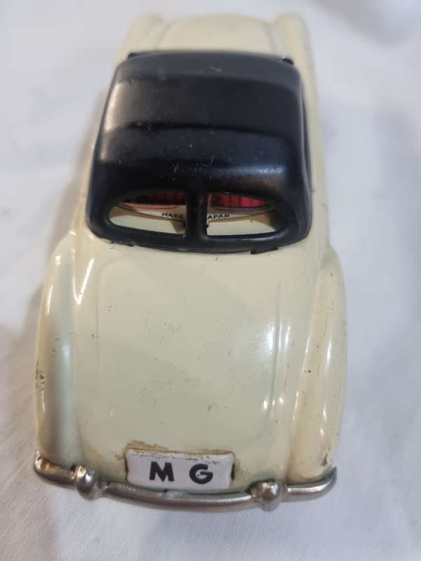 Japanese tinplate MG loose wheels